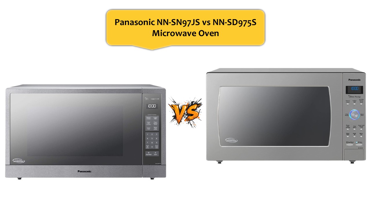 Panasonic NN-SN97JS vs NN-SD975S Microwave Oven