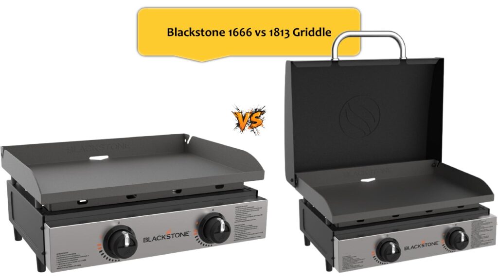 Blackstone 1666 vs 1813 Griddle
