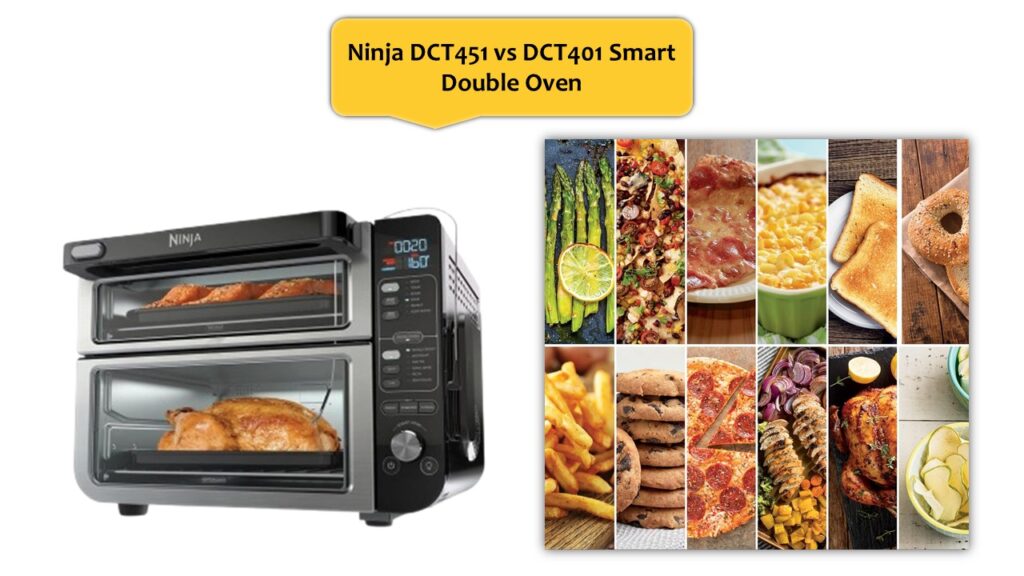 Ninja DCT451 vs DCT401 Smart Double Oven