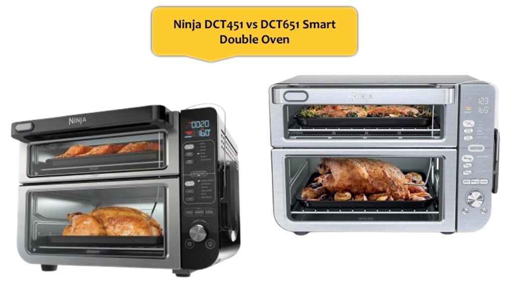 Ninja DCT451 vs DCT651 Smart Double Oven