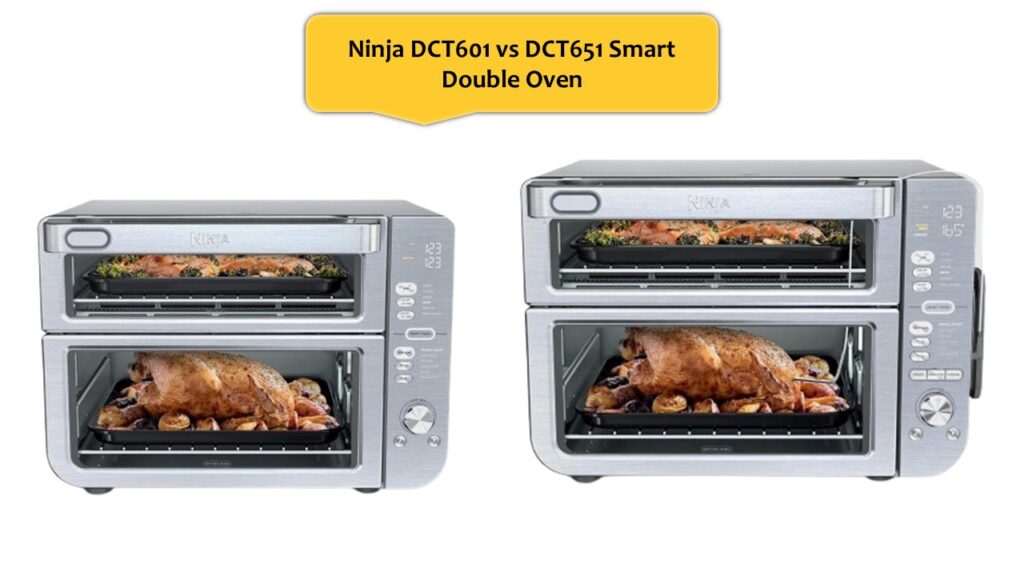 Ninja DCT601 vs DCT651 Smart Double Oven
