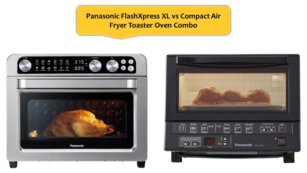 Panasonic FlashXpress XL vs Compact