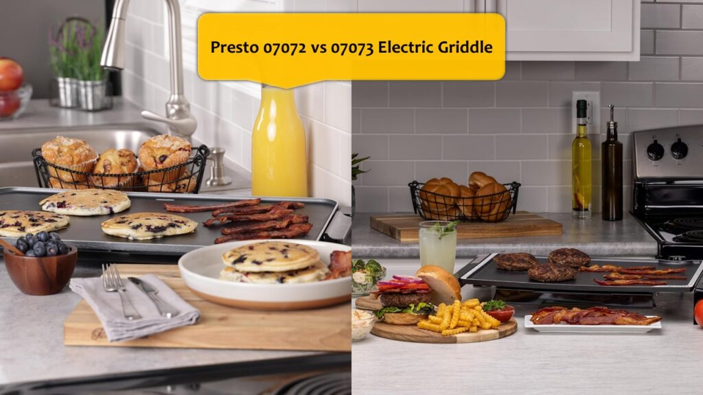 Presto 07072 vs 07073 Electric Griddle