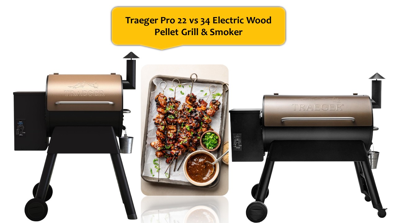 Traeger Pro 22 vs 34 Electric Wood Pellet Grill