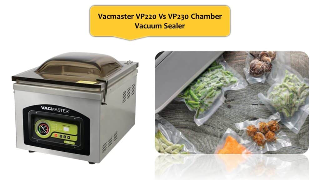 Vacmaster VP220 Vs VP230 Chamber Vacuum Sealer