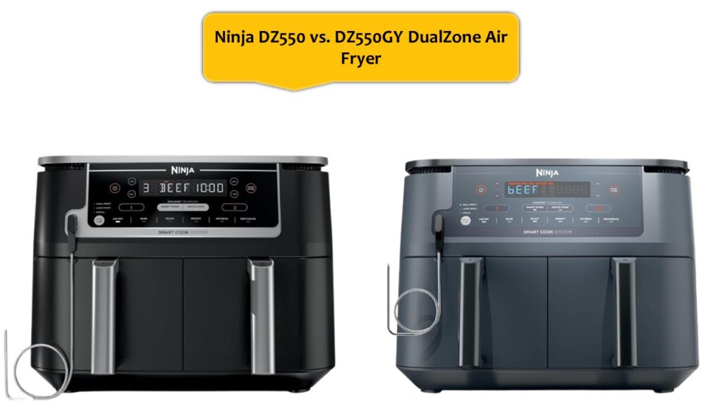 Ninja DZ550 vs. DZ550GY DualZone Air Fryer