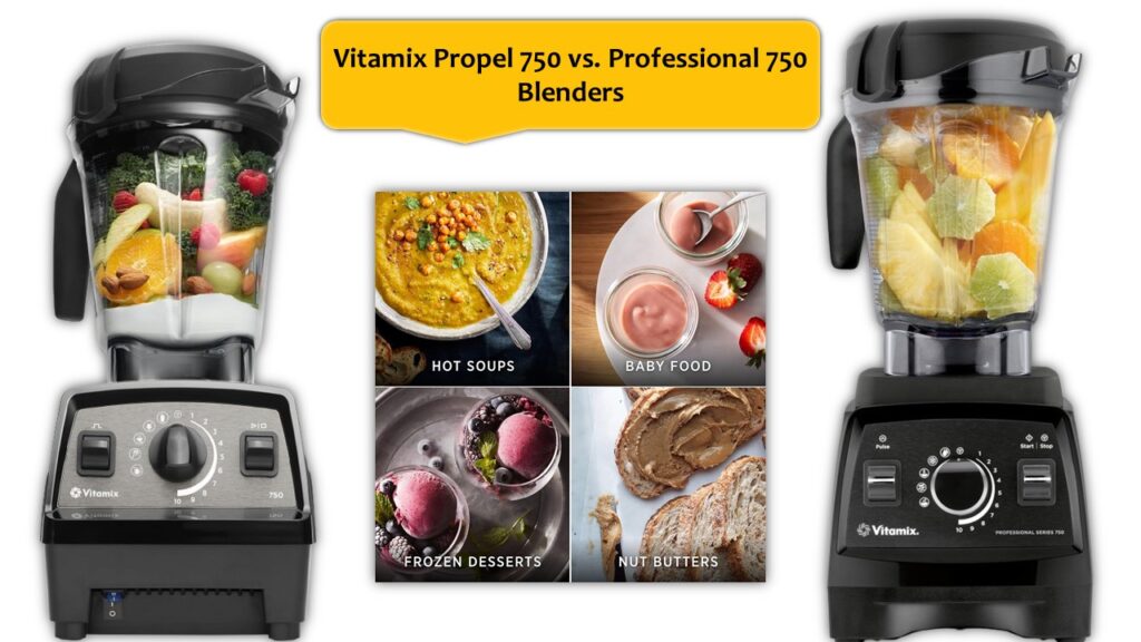 Vitamix Propel 750 vs. Professional 750 Blenders