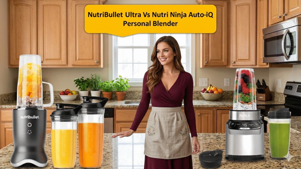 NutriBullet Ultra vs Nutri Ninja Auto-iQ blender