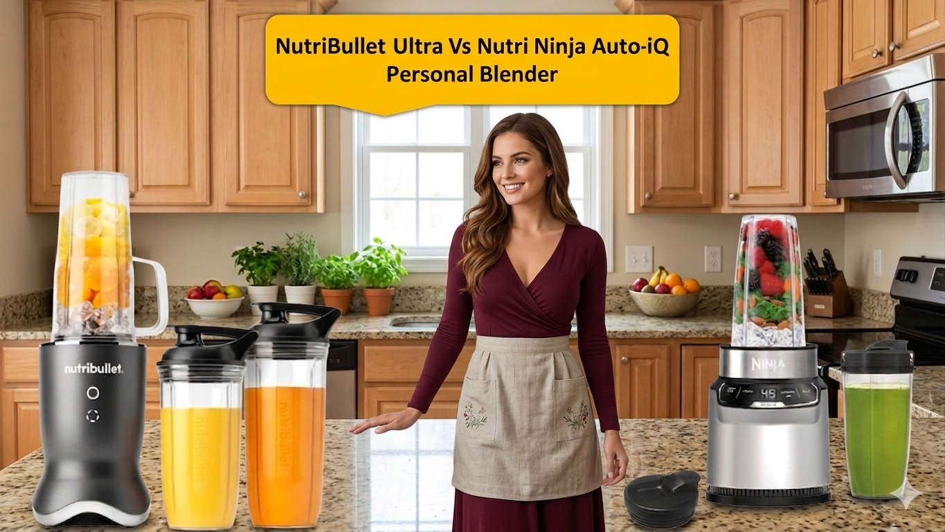 NutriBullet Ultra vs Nutri Ninja Auto-iQ blender