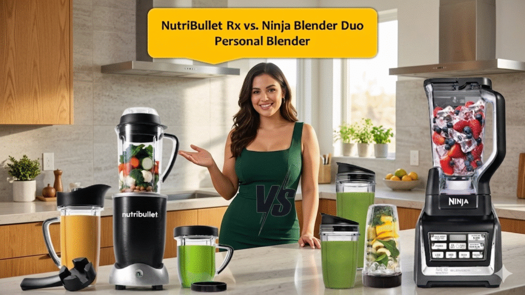 NutriBullet Rx vs. Ninja Blender Duo