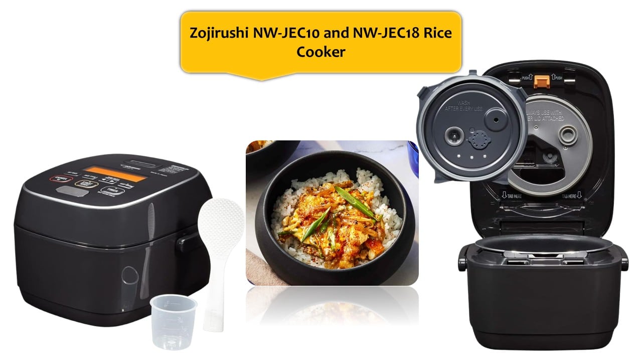 Zojirushi NW-JEC10 and NW-JEC18 Rice Cooker