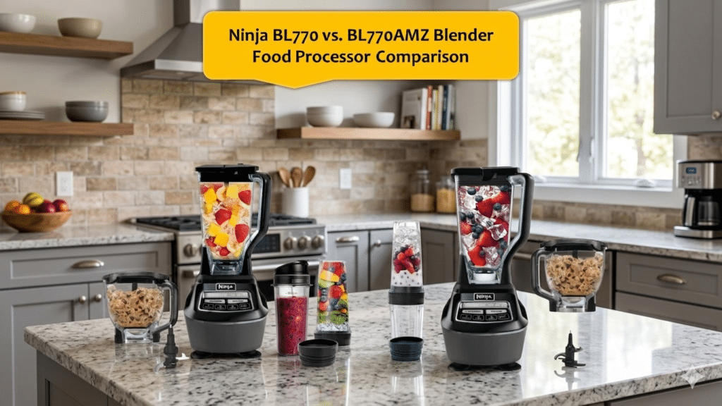 Ninja BL770 vs. BL770AMZ Blender